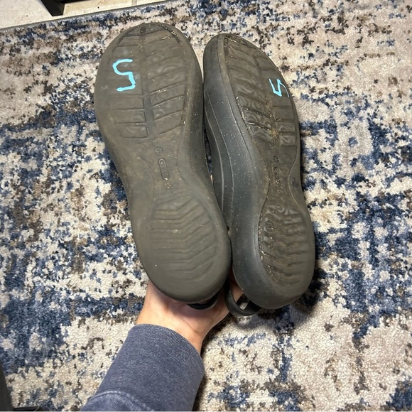 Crocs Jayna Black Slingback Slip On Flats Size 8 - Picture 9 of 11